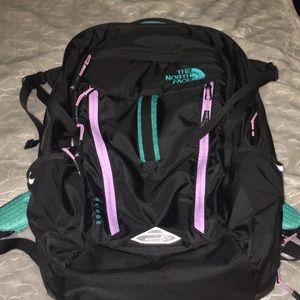 North face back pack
